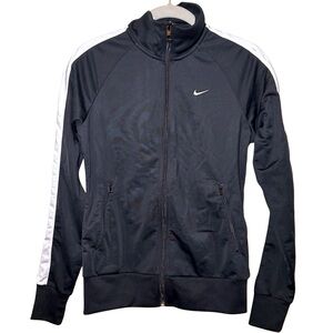 Nike Dri-Fit Full Zip Running Jacket Black